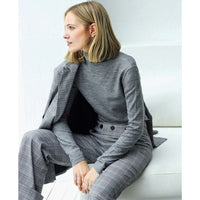 Amii Spring Women's turtleneck Solid colour full sleeve  slim fit wool sweater female clothes winter  knit sweater tops 11820098