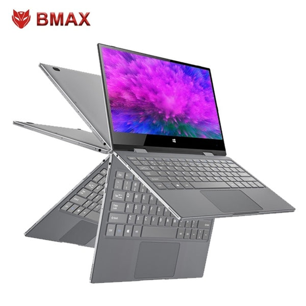 BMAX Y11 Laptop 11.6 Inch Quad Core Intel N4120 1920*1080 IPS Screen 8GB LPDDR4 RAM 256GB SSD ROM Notebook Windows10