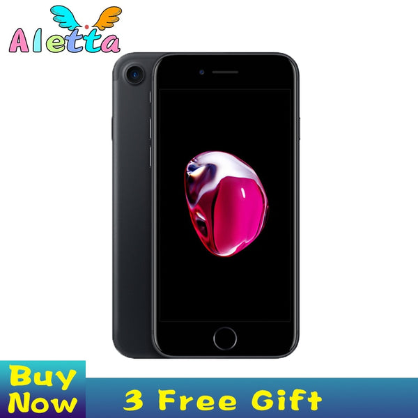 Unlocked Original Apple iPhone 7 4.7 inch Touch ID NFC ROM 32GB/128GB/256GB Smartphone A10 Quad-core Apple Pay