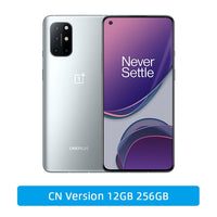 New Global ROM OnePlus 8T 8 T Smartphone Snapdragon 865 5G 6.55'' 120Hz Fluid Display 48MP Quad Camera Warp Charge 65 NFC