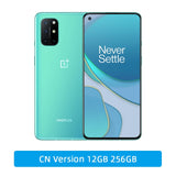 New Global ROM OnePlus 8T 8 T Smartphone Snapdragon 865 5G 6.55'' 120Hz Fluid Display 48MP Quad Camera Warp Charge 65 NFC