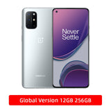 New Global ROM OnePlus 8T 8 T Smartphone Snapdragon 865 5G 6.55'' 120Hz Fluid Display 48MP Quad Camera Warp Charge 65 NFC
