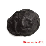Mens Toupee Mono and NPU Hair Replacement Systems Handmade  Wig Natural Remy  6inch Indian Human Hair For Men