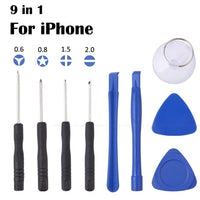 Opening Pry Mobile Phone Repair Tool Sets Kit Screwdriver Set For iPhone Samsung HuaWei Xiaomi Redmi MeiZu Android Smartphone