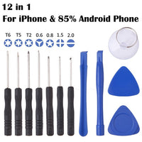 Opening Pry Mobile Phone Repair Tool Sets Kit Screwdriver Set For iPhone Samsung HuaWei Xiaomi Redmi MeiZu Android Smartphone