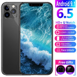 I11Pro Max Mobile Phones Android 9.1 Octa Core 16MP 128GB Rom 6.5 Inch 4800mAh 3 Camera Dual SIM 4G LTE HD Smartphone Global
