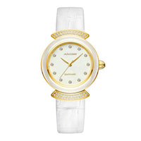TOP BRAND SWITZERLAND EMERALD JADE WOMEN QUARTZ WATCHES SWISS ETA MOSAIC DIAMOND SLIM DIAL GENUINE LEATHER LADIES WRIST WATCH