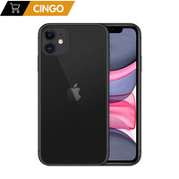 Original unlocked Apple iPhone 11  64GB/128GB/256GB  3110mAh dual 12MP camera A13 chip 6.1 inch LCD screen IOS smartphone LTE 4G