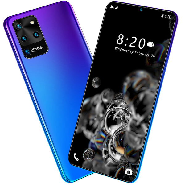 New 7.5inch Galax S20U Network Snapdragon 855 Smartphone 4 Cameras 12GB RAM 512GB ROM Deca Core Global Version With Phone Case