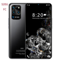 New 7.5inch Galax S20U Network Snapdragon 855 Smartphone 4 Cameras 12GB RAM 512GB ROM Deca Core Global Version With Phone Case