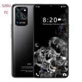 New 7.5inch Galax S20U Network Snapdragon 855 Smartphone 4 Cameras 12GB RAM 512GB ROM Deca Core Global Version With Phone Case