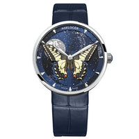 AGELOCER Real Moonphase Watch Women Swiss Luxury Top Brand Butterfly Ladies Wrist Watches Bracelet Girl Clock Relogio Feminino