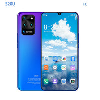 Galay S20 Mobile Phones 4G 5G Network Octa Core 8GB RAM 128GB ROM 7.5 Inch Galax S20U Global Version Snapdragon 855 Smartphones