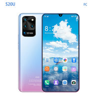 Galay S20 Mobile Phones 4G 5G Network Octa Core 8GB RAM 128GB ROM 7.5 Inch Galax S20U Global Version Snapdragon 855 Smartphones