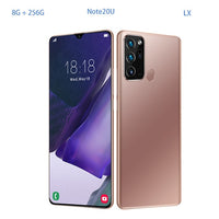 4G 5G Note20 Ultra Mobile Phone 10core 8G 256G Dual Card 6.7” Full-Screen Ultrabook Global Telefones Celulares Smartphone Google