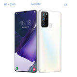 4G 5G Note20 Ultra Mobile Phone 10core 8G 256G Dual Card 6.7” Full-Screen Ultrabook Global Telefones Celulares Smartphone Google