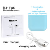 BOHM i7s TWS Wireless Earpiece  Bluetooth 5.0 Earphone sport Earbuds Headset With Mic charge box For smartphone