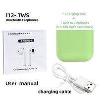 BOHM i7s TWS Wireless Earpiece  Bluetooth 5.0 Earphone sport Earbuds Headset With Mic charge box For smartphone