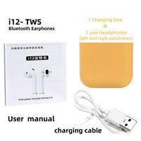 BOHM i7s TWS Wireless Earpiece  Bluetooth 5.0 Earphone sport Earbuds Headset With Mic charge box For smartphone