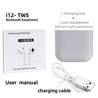 BOHM i7s TWS Wireless Earpiece  Bluetooth 5.0 Earphone sport Earbuds Headset With Mic charge box For smartphone