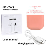BOHM i7s TWS Wireless Earpiece  Bluetooth 5.0 Earphone sport Earbuds Headset With Mic charge box For smartphone