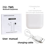 BOHM i7s TWS Wireless Earpiece  Bluetooth 5.0 Earphone sport Earbuds Headset With Mic charge box For smartphone