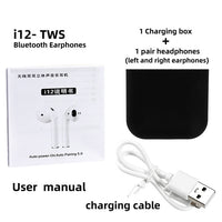 BOHM i7s TWS Wireless Earpiece  Bluetooth 5.0 Earphone sport Earbuds Headset With Mic charge box For smartphone