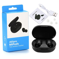 BOHM A6S PRO TWS Bluetooth Earphone Wireless Headphone Stereo Headset sport Earbuds microphone with charging box for smartphone