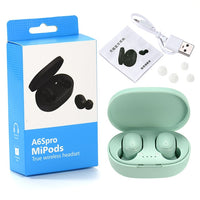 BOHM A6S PRO TWS Bluetooth Earphone Wireless Headphone Stereo Headset sport Earbuds microphone with charging box for smartphone