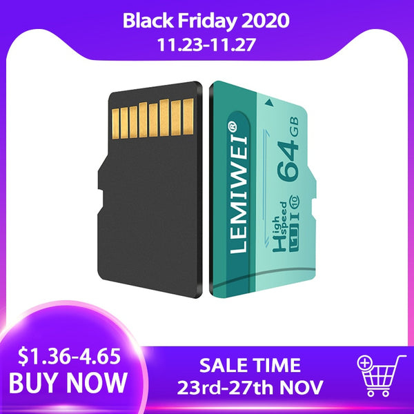 Micro SD TF Card 8GB 16GB 32GB 64GB Class 10 Flash Memory Microsd Card High Quality TF Card Micro SD Cards for Smartphone laptop