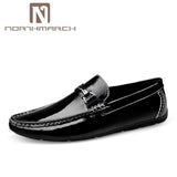 NORTHMARCH Men Shoes 2021 Luxury Fashion Casual Loafers Genuine Leather Shoes Men Breathable Moccasin Driving Shoes Men Schoenen