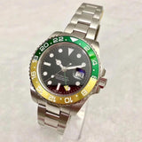 Custom Logo Swiss automatic Movement High-end Brand Automatic Mechanical Watch GMT Automatic movement Men watch Rolexable