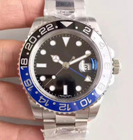 Custom Logo Swiss automatic Movement High-end Brand Automatic Mechanical Watch GMT Automatic movement Men watch Rolexable