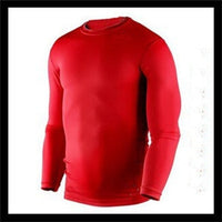 100pcs!High Flexibility Body Compression Base Layer PRO Body-building Tight Full Long-sleeved Shirt  Bottoming Underwear