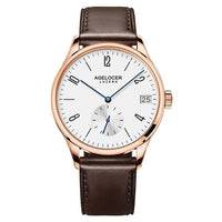 Agelocer Swiss Original Men's Watch Luxury Famous Brand Men's Mechanical Watches Men Hour Date Clock Male Leather Dress Watches