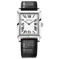 Agelocer Swiss Brand Ladies Watches Women Fashion Quartz watch France Genuine Real Leather Luminous 6.2MM Thin Dress Watches